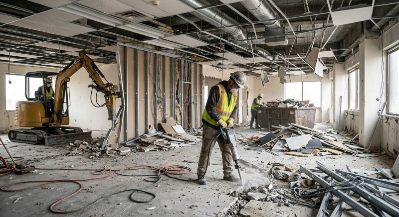 Apartment Demolition in Sacramento, CA