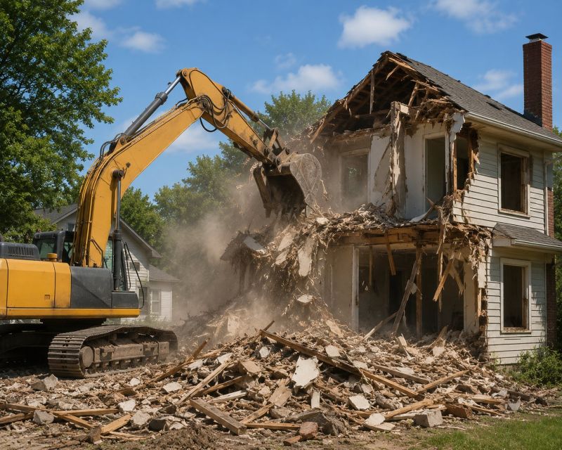 Home Demolition Service in Conroe, TX