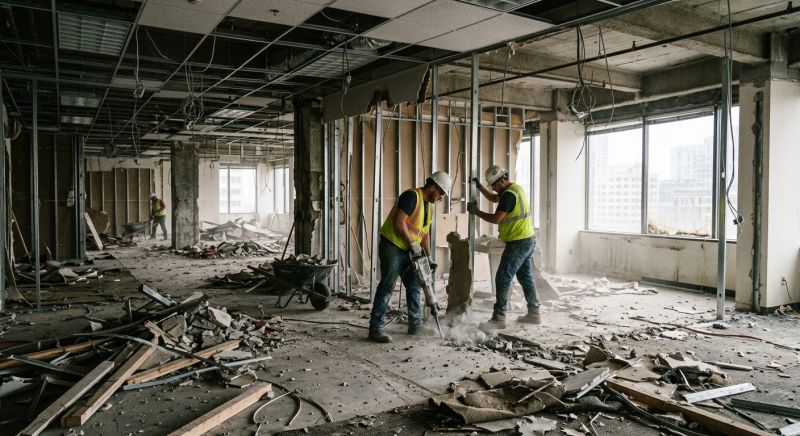 Apartment Demolition in Katy, TX