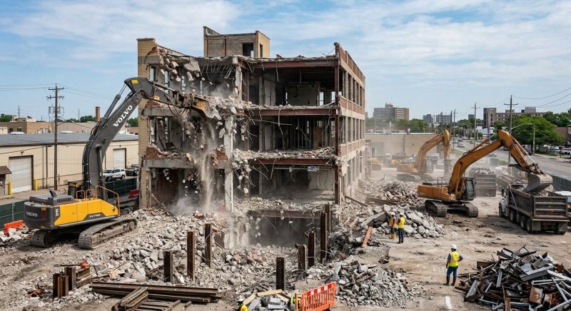 Building Removal in Roseville, CA