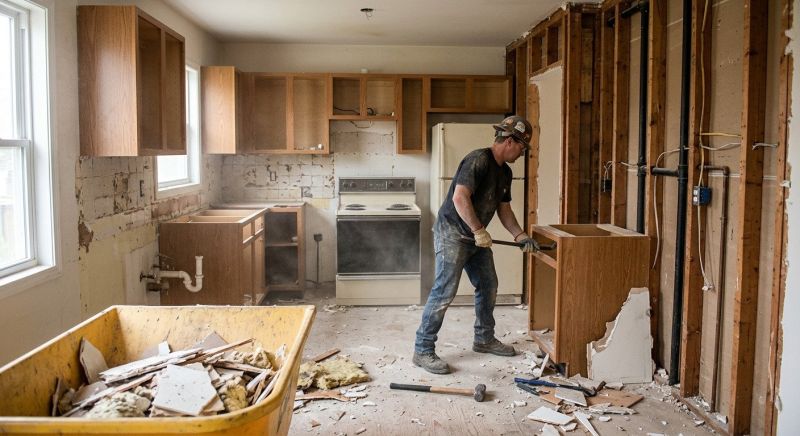Closet Demolition in Bergen County, NJ