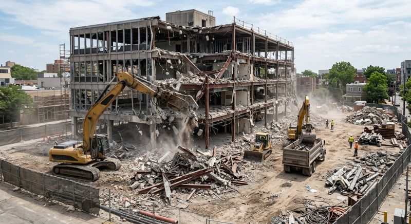 Commercial Demolition Service in Houston, TX