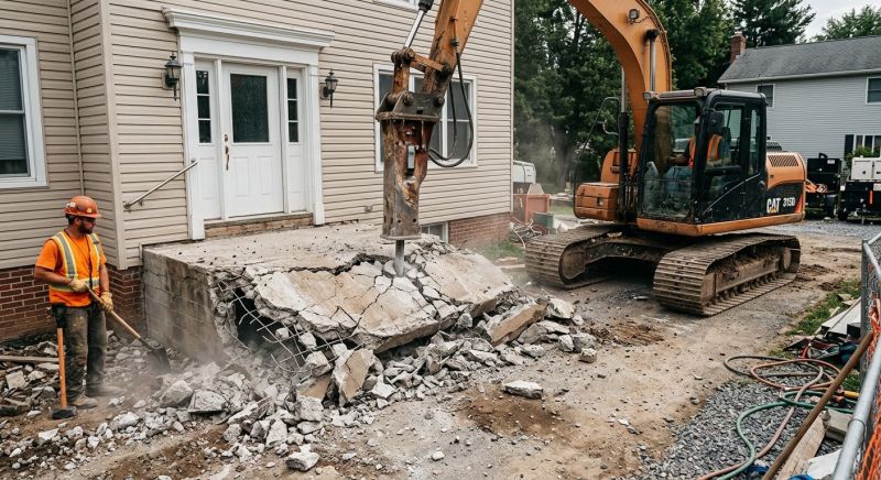 Concrete Breaking Service in Sacramento, CA