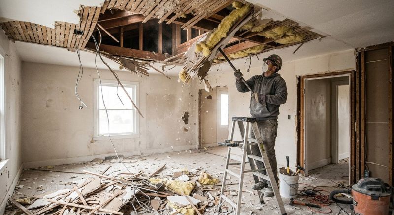 Drywall Removal in Frederick, MD