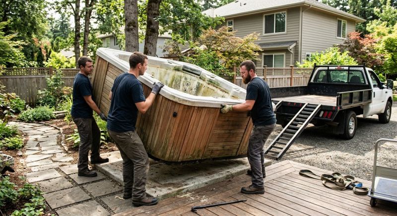 Hot Tub Removal in Roseville, CA